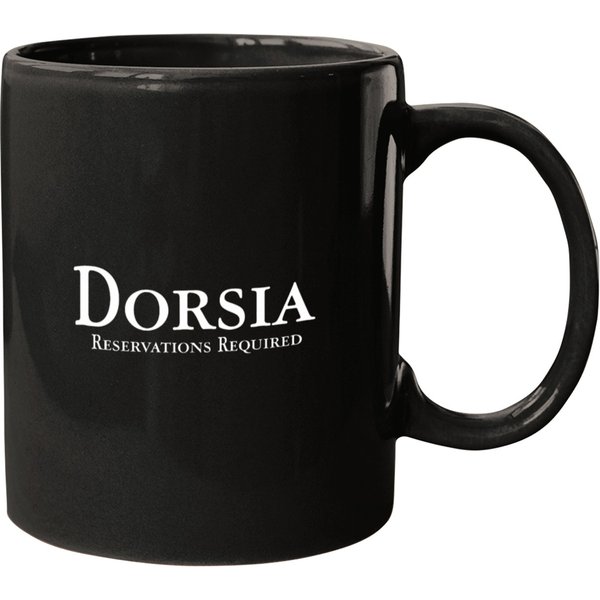 Dorsia - Reservations Required. White Mugs