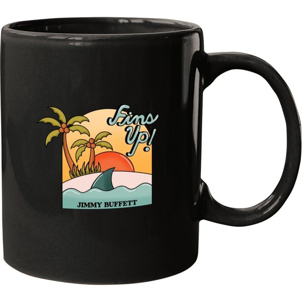 Fins Up Jimmy Buffett Mugs