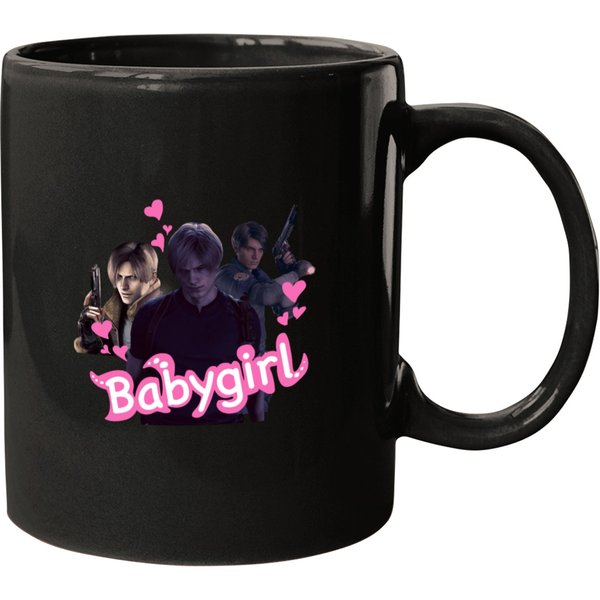 Rio Leon Kennedy Babygirl Design Resident Evil Mugs