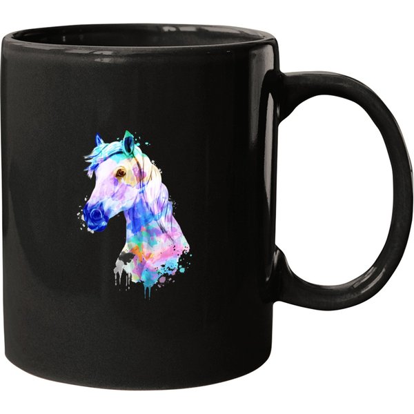 Horse Watercolor Painting Mug