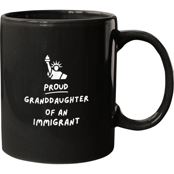 Proud Granddaughter Of An Immigrant Mugs-image