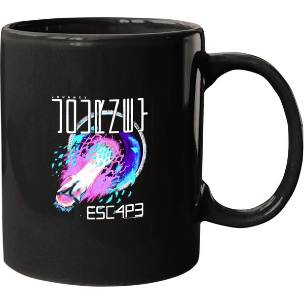 Journey Rock Band Escape Album Cover Adult Short Sleeve Coffee Mug Graphic Mug
