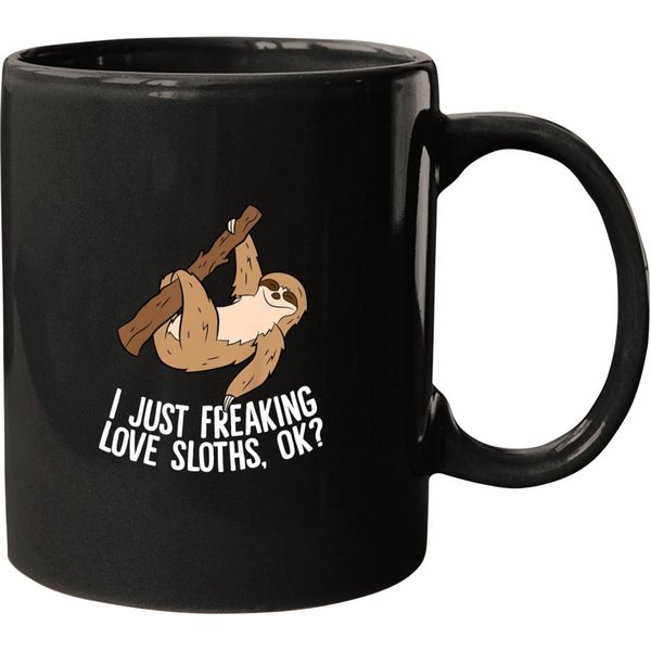 Sloth Gifts I Just Really Like Sloths, Ok? Love Sloths Coffee Mug