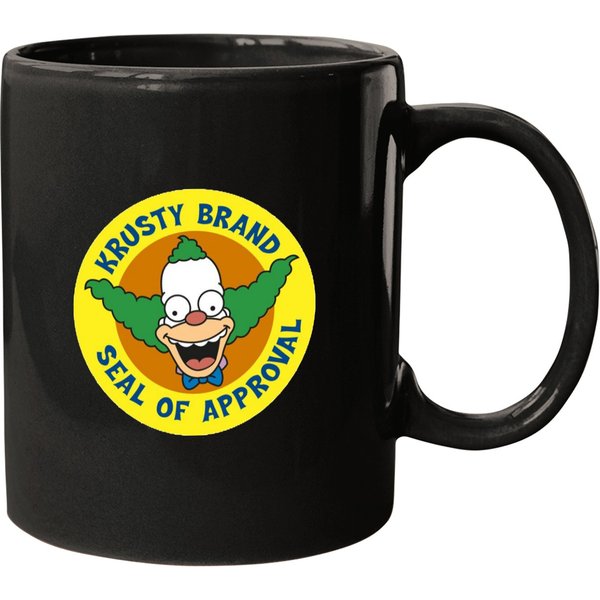 Krusty Brand Seal Of Approval Food Logo Mugs-image