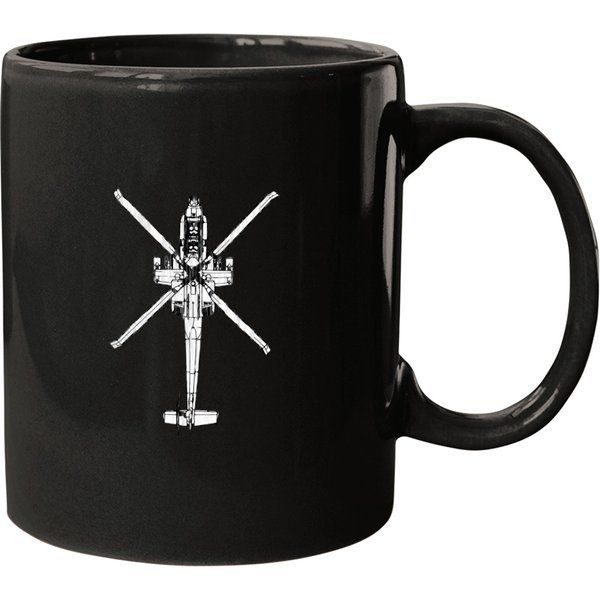 Apache Ah-64 Helicopter Mugs