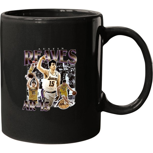 Vintage 90s Graphic Style Austin Reaves Mugs, Austin Reaves Mugs