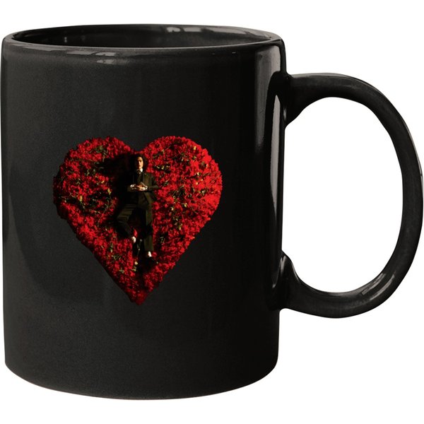 Conan Gray Graphic Vintage Mugs, Conan Gray With Roses Heart Aesthetic 90's Mugs