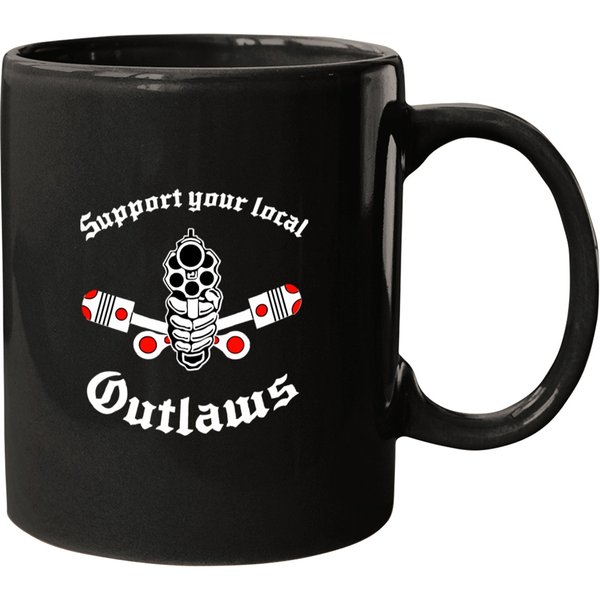 Outlaw Mc Support Gift Mugs-image