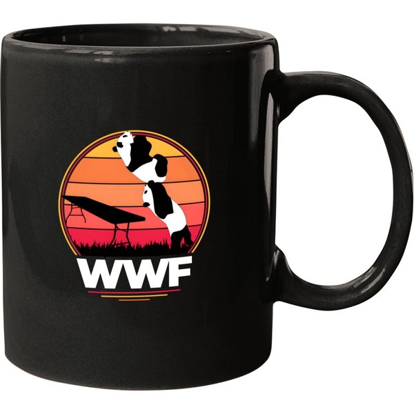 Wwf Wrestling Pandas | Essential Mugs-image