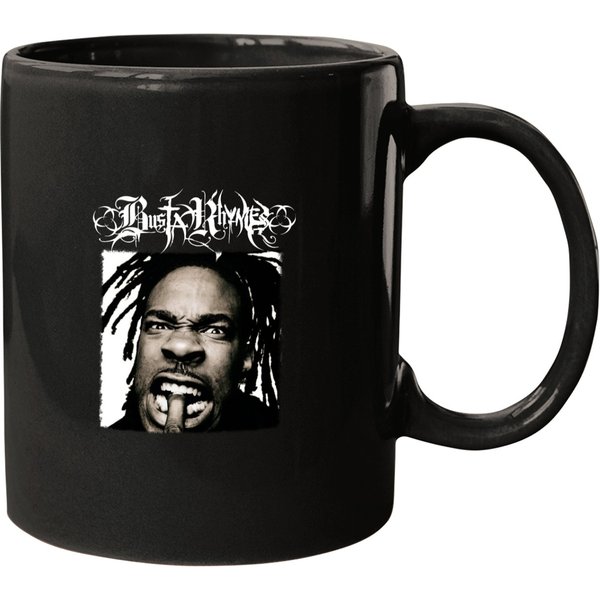 Vintage Busta Rhymes 90s Mugs, Busta Rhymes Mugs