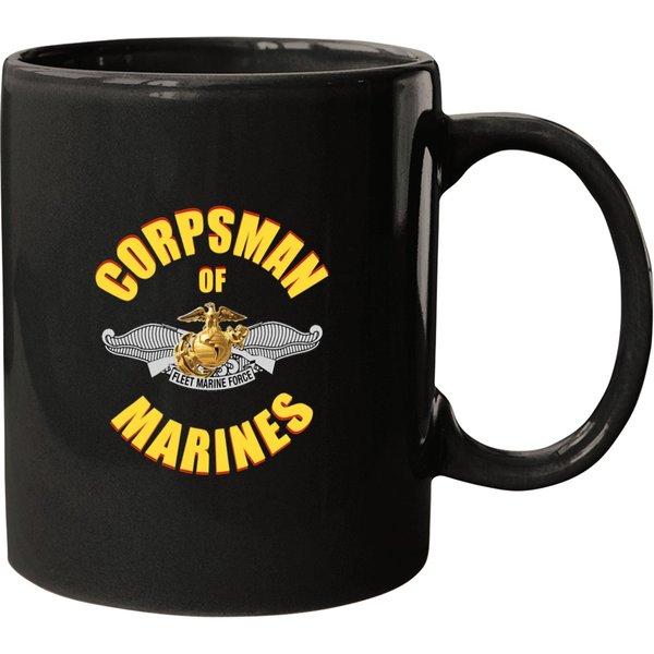 8404 Combat Corpsman Eagle Globe Anchor Veteran Mugs-image