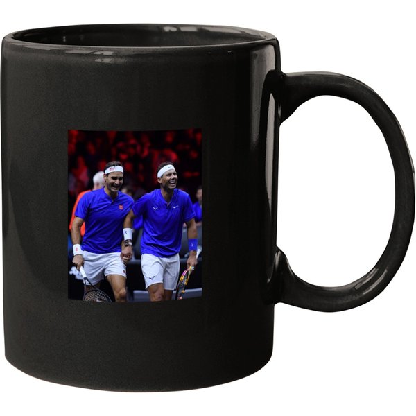 Roger Federer And Rafael Nadal Mugs, Roger Federer 20 Grand Slams Mugs-image
