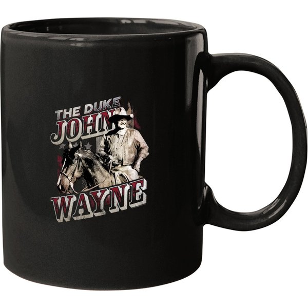 John Wayne American Legend Hollywood Actor The Duke On Horse Mugs-image