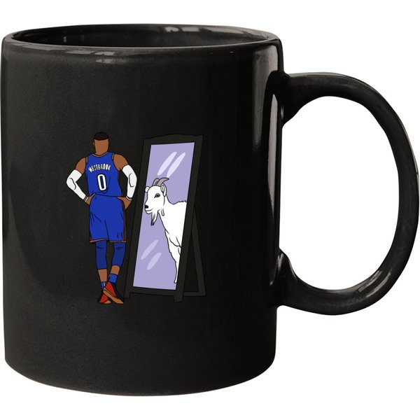 Russell Westbrook Mirror Goat (thunder) Mugs