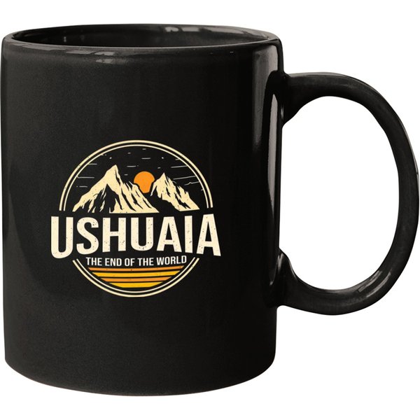 Vintage Ushuaia - Argentina Souvenir - Funny Gift - Ushuaia The End Of The World - Mugs-image