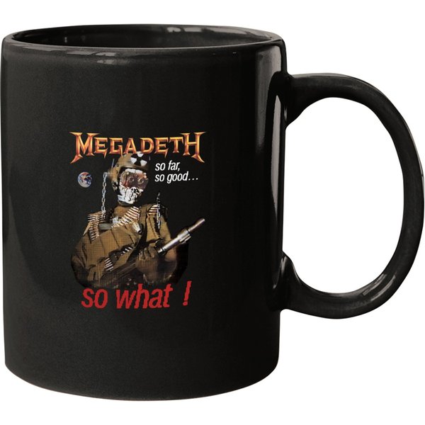 Megadeth 1988 So Far, So Good, So What Mugs-image