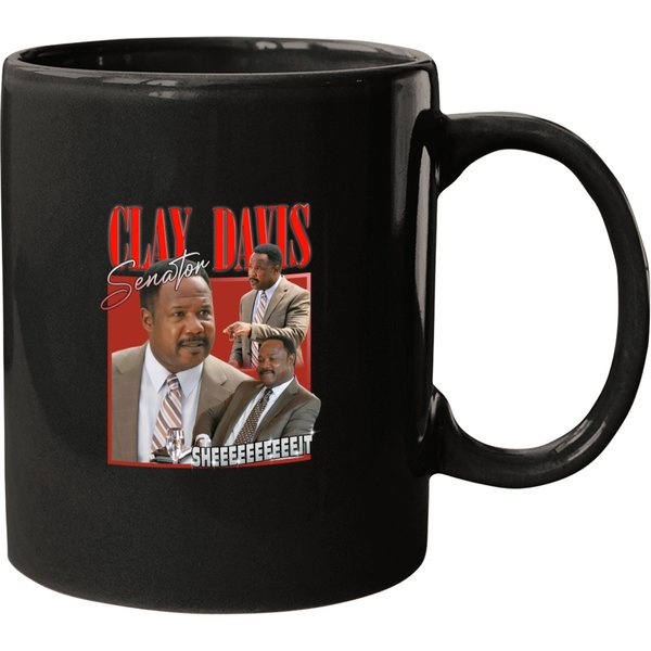 Clay Davis Homage Mugs, Senator Clay Davis Mugs