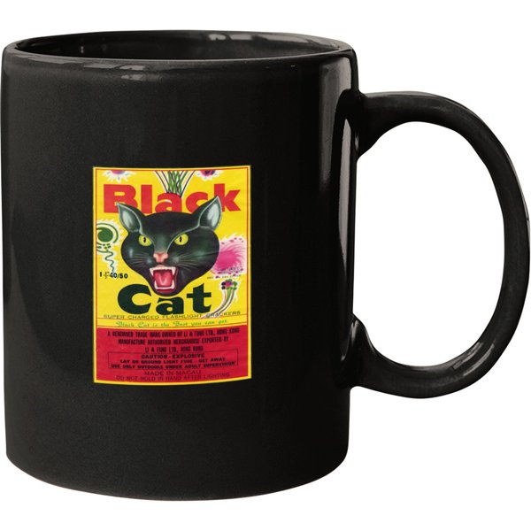 Black Cat Firecrackers Mugs-image