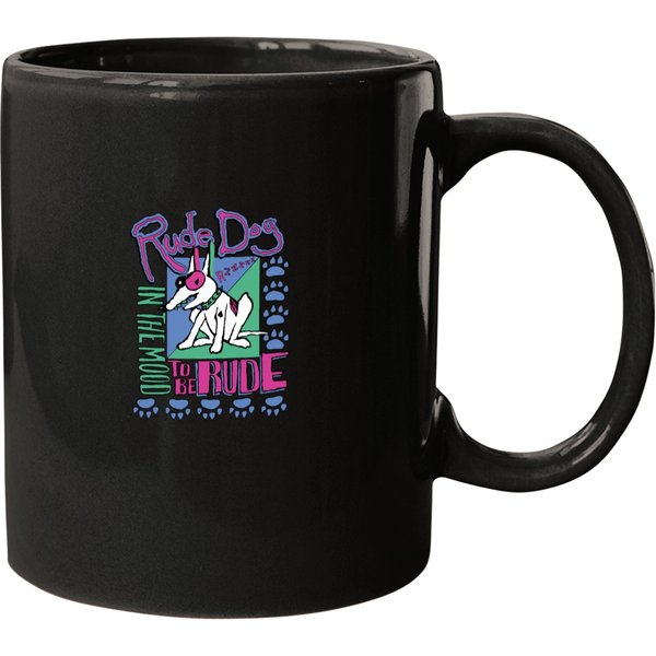 Rude Dog In The Mood To Be Rude Essential Mugs-image