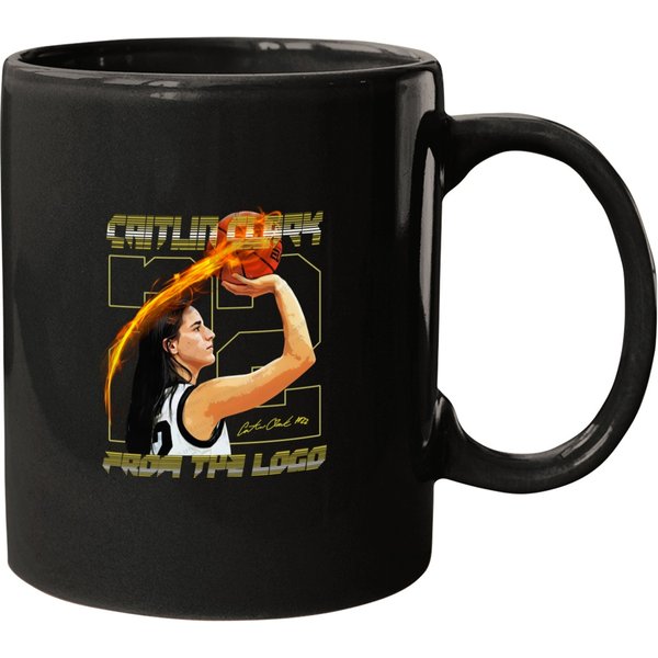Caitlin Clark Mugs, From The Logo Custom Fan Mugs-image