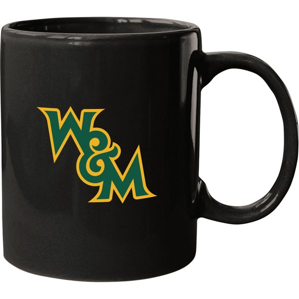William Mary Tribe Wordmark-college Of William Mary Mugs