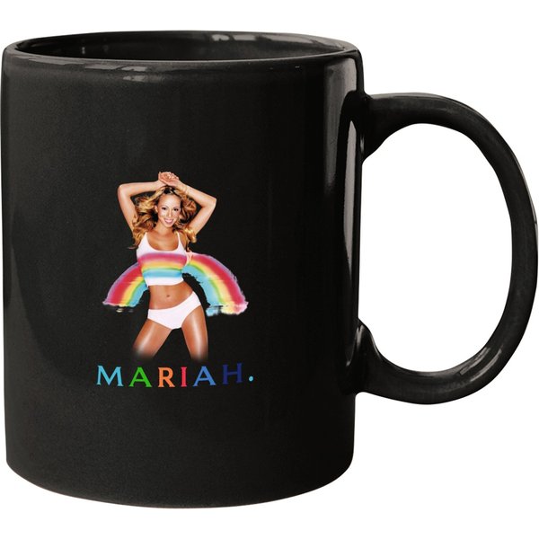 Mariah Carey Mugs Rainbow Butterfly Glitter Emotion Always-image