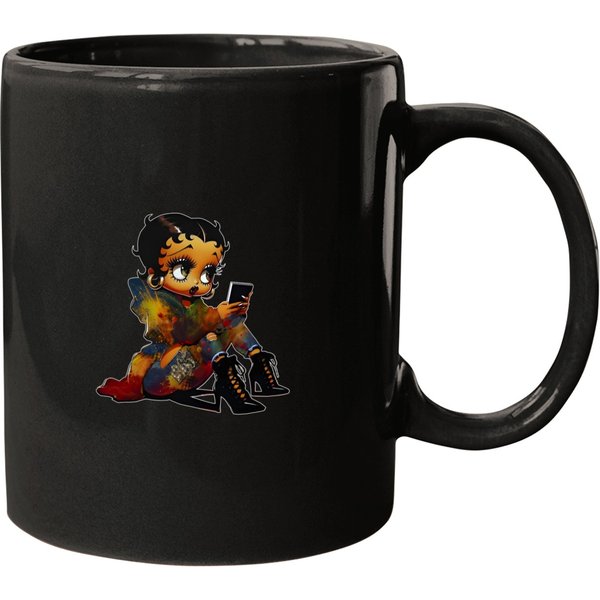 Betty Boop In Denim Mugs