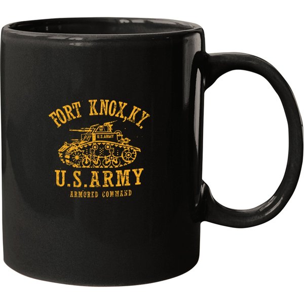 Fort Knox Vintage Yellow Emblem Mugs