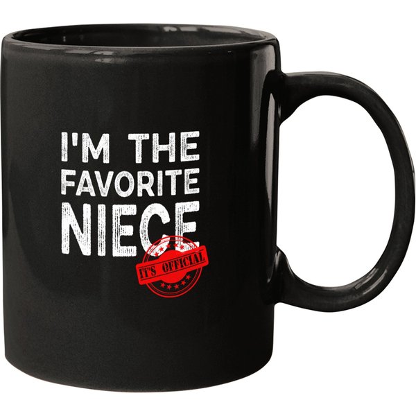 Its Im The Favorite Niece Funny Niece Mugs-image