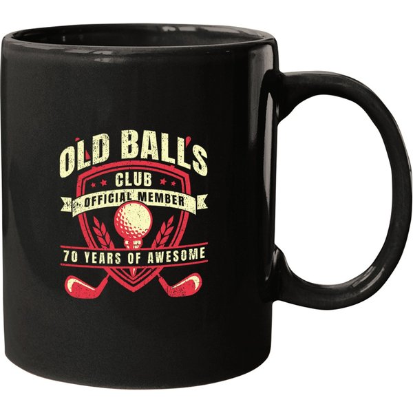 Golfer 70 Year Old Balls Golf Club I Golfing 70Th Birthday Mugs-image