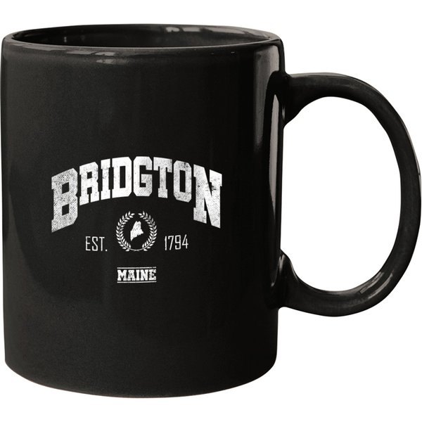 Bridgton Me Maine Vintages Throwback Pullover Mugs