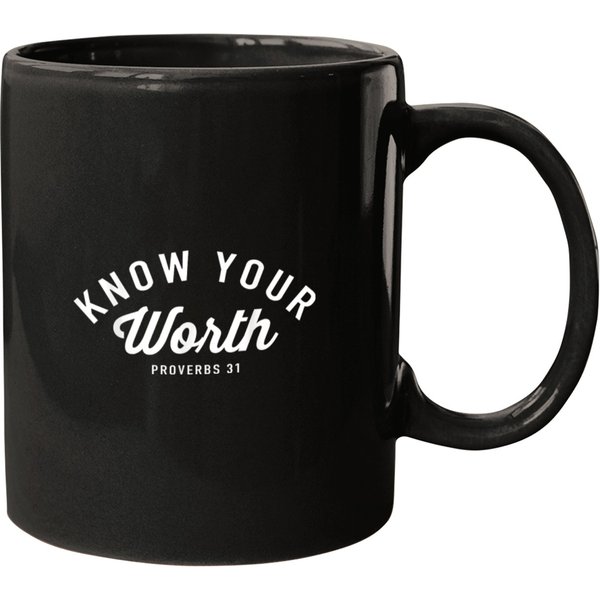Know Your Worth Proverbs Christian Gift S000025 Mugs-image