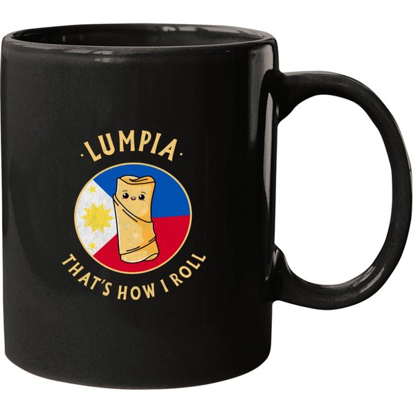 Philippines Lumpia Thats How I Roll Funny Cute Kawaii Lumpia Mugs-image