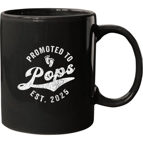 Promoted To Pops Est. 2025 First Time Grandpa Mugs-image