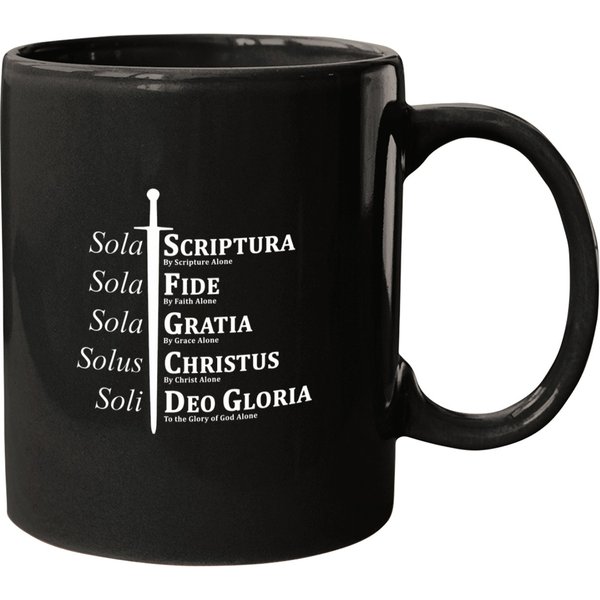 Five Solas Reformed Christian Mugs-image