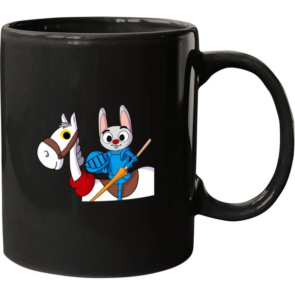 Crusader Rabbit Colour Mugs
