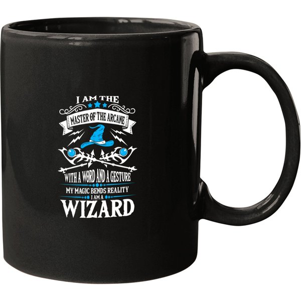 Wizard Black Shirts And Mugs Mugs