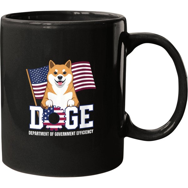 D -O -G -E Doge Department Of Government Efficiency Mugs-image