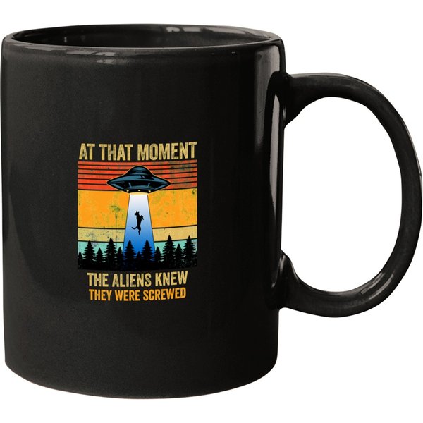 Funny Alien Dog Abduction Ufo - Belgian Malinois, Dutch Shepherd, Mali Dutch Mugs-image