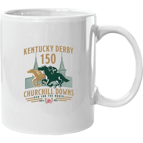 Kentucky Derby Churchill Downs 2024 Mugs, 150Th Kentucky Horse Racing Gift-image