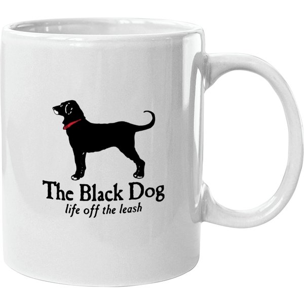 The Black Dog Logo Life Off The Leash Mugs-image