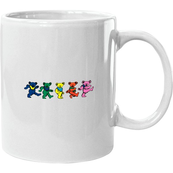 Grateful Dancing Deads Bears Mugs-image