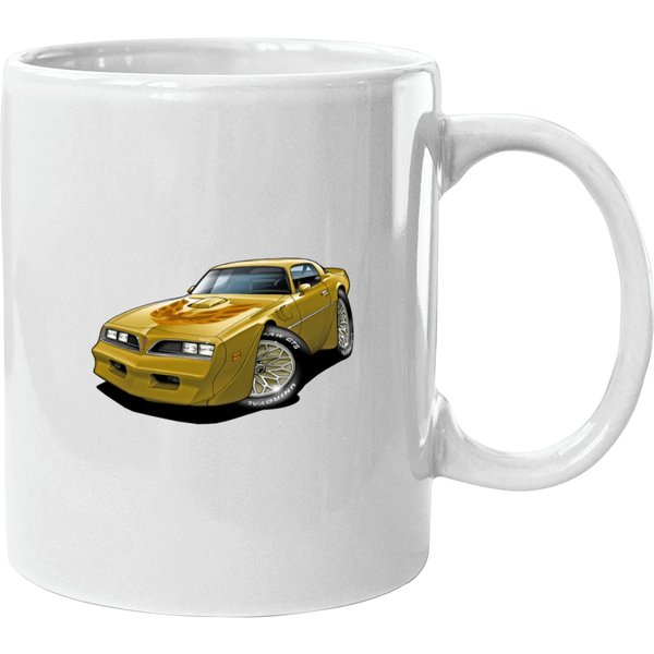 1977-78 Trans Am Gold Car Mugs-image