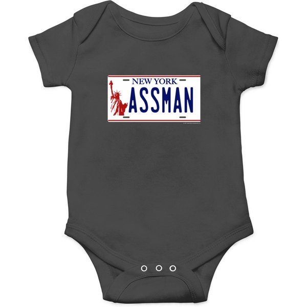 Assman Onesies - Black - 12M - Adult - Unisex, Gift Assman Onesies - Black - 12M - Adult - Unisex-image