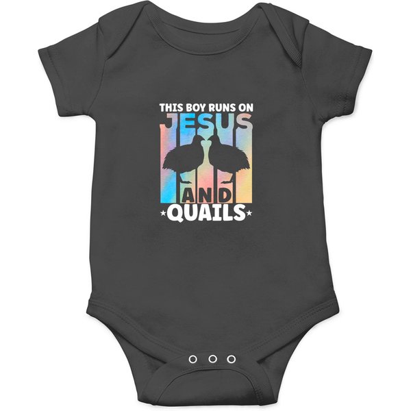 Quail Outfit For Quail Bird Lovers Apparel For Boys Onesies-image
