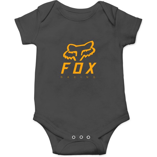 Orange Foxx Racing Logo Onesies-image
