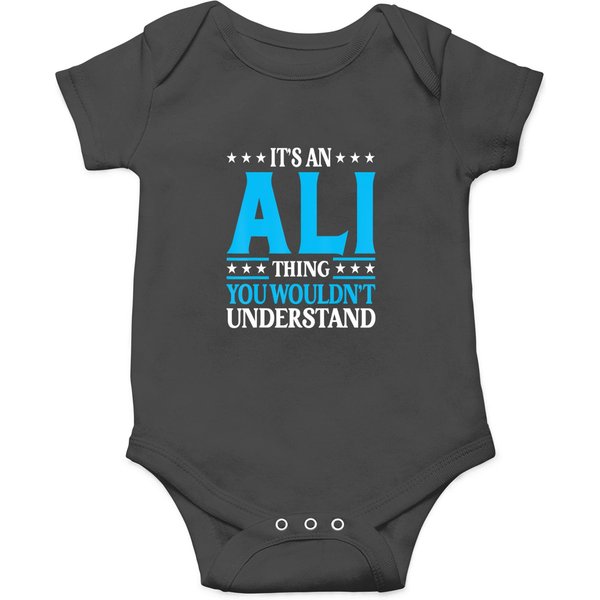 It's An Ali Thing Surname Funny Family Last Name Ali Onesies-image