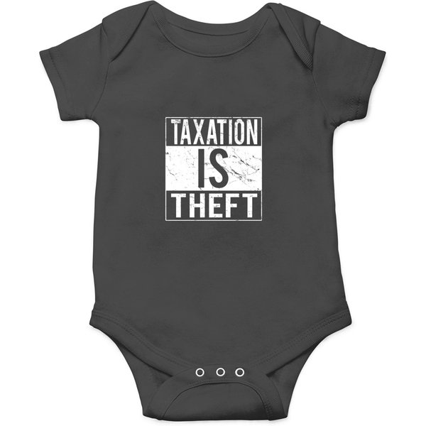 Taxation Is Theft Onesies-image