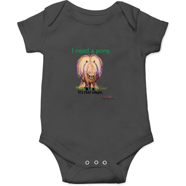 Fergus The Horse I Need A Pony... It's That Simple. Onesies-image