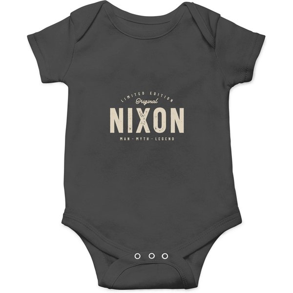 Nixon Personalized Name Onesies-image